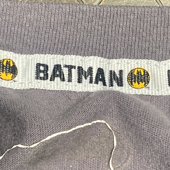 Batman Boys T-Shirt and Sweats Combo Cotton Polyester Blend Size 24 Months - Picture 5 of 11